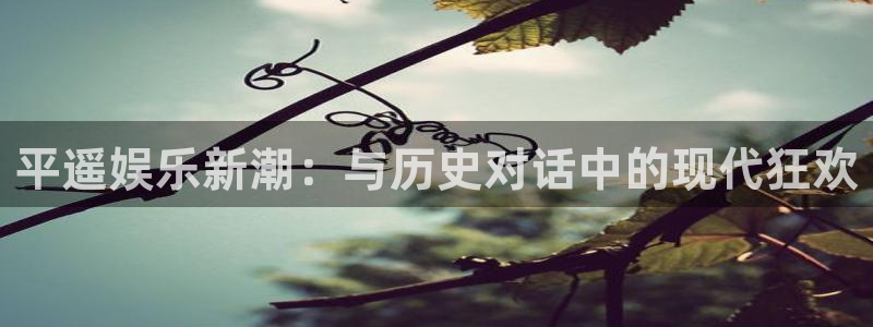 赢咖电子游戏官网：平遥娱乐新潮：与历史对话中的现代狂欢